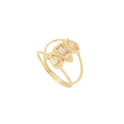 Louise Hendricks Bagues^Bague - Driss 3 Elements Champagne