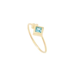 Louise Hendricks Bagues^Bague - Driss Losange Bleu