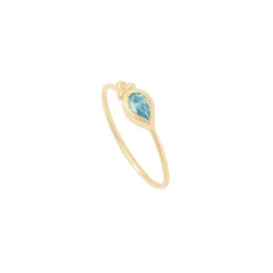 Louise Hendricks Bagues^Bague - Driss Poire Bleu