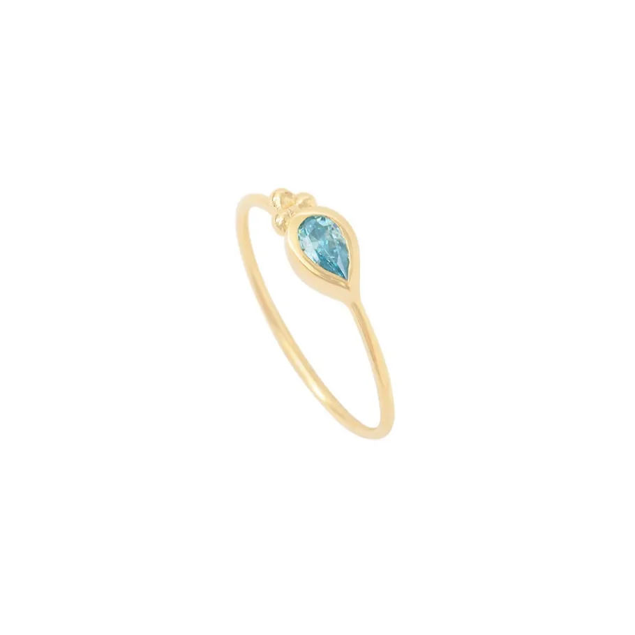Louise Hendricks Bagues^Bague - Driss Poire Bleu