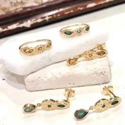Louise Hendricks Boucles D Oreilles^Boucles D'Oreilles - Yael Emeraude