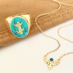Louise Hendricks Bagues^Chevaliere - Winona Turquoise