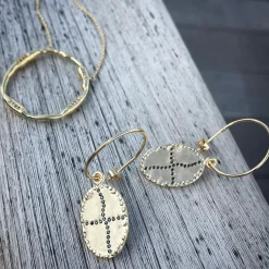 Louise Hendricks Boucles D Oreilles^Creoles - Bazile Black