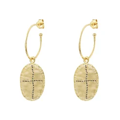 Louise Hendricks Boucles D Oreilles^Creoles - Bazile Black