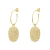 Louise Hendricks Boucles D Oreilles^Creoles - Bazile White