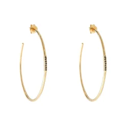 Louise Hendricks Boucles D Oreilles^Creoles - Charlie Black