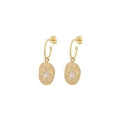 Louise Hendricks Boucles D Oreilles^Creoles - Felix White