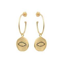 Louise Hendricks Boucles D Oreilles^Creoles - Happy Xs Black