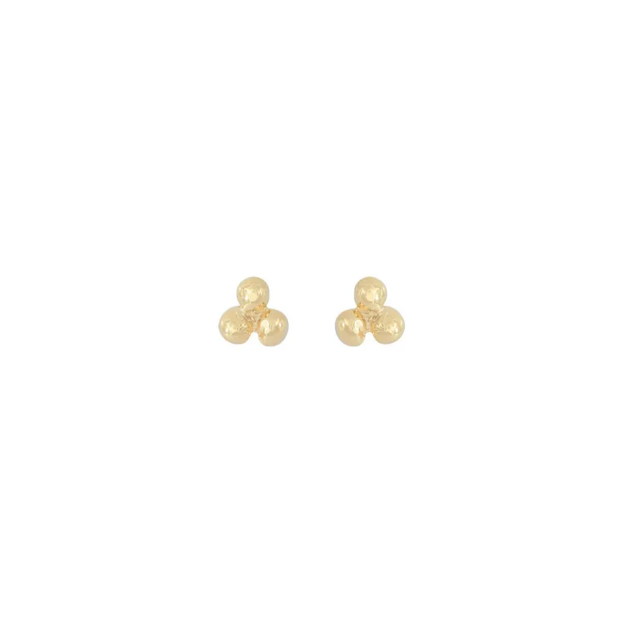 Louise Hendricks Boucles D Oreilles^Puces - Marcia 3 Billes