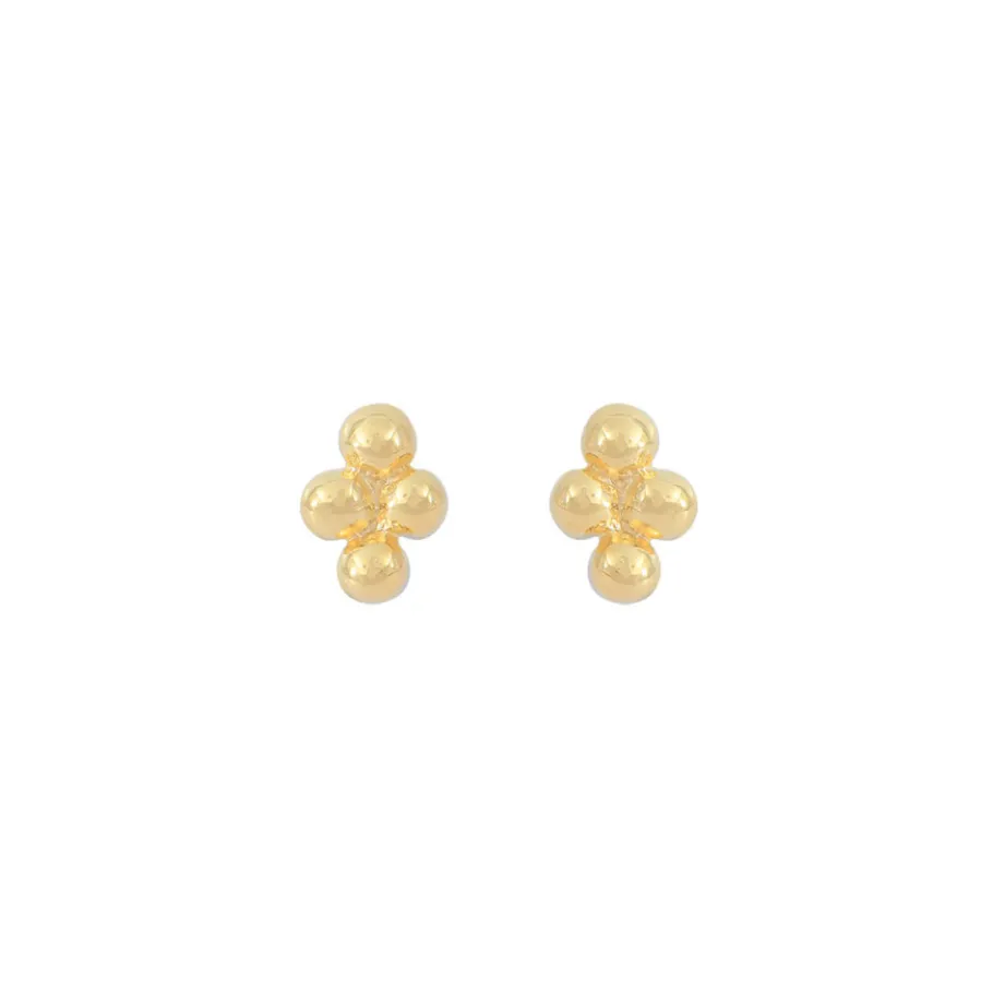 Louise Hendricks Boucles D Oreilles^Puces - Marcia 4 Billes