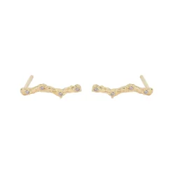 Louise Hendricks Boucles D Oreilles^Puces D'Oreilles - Jade