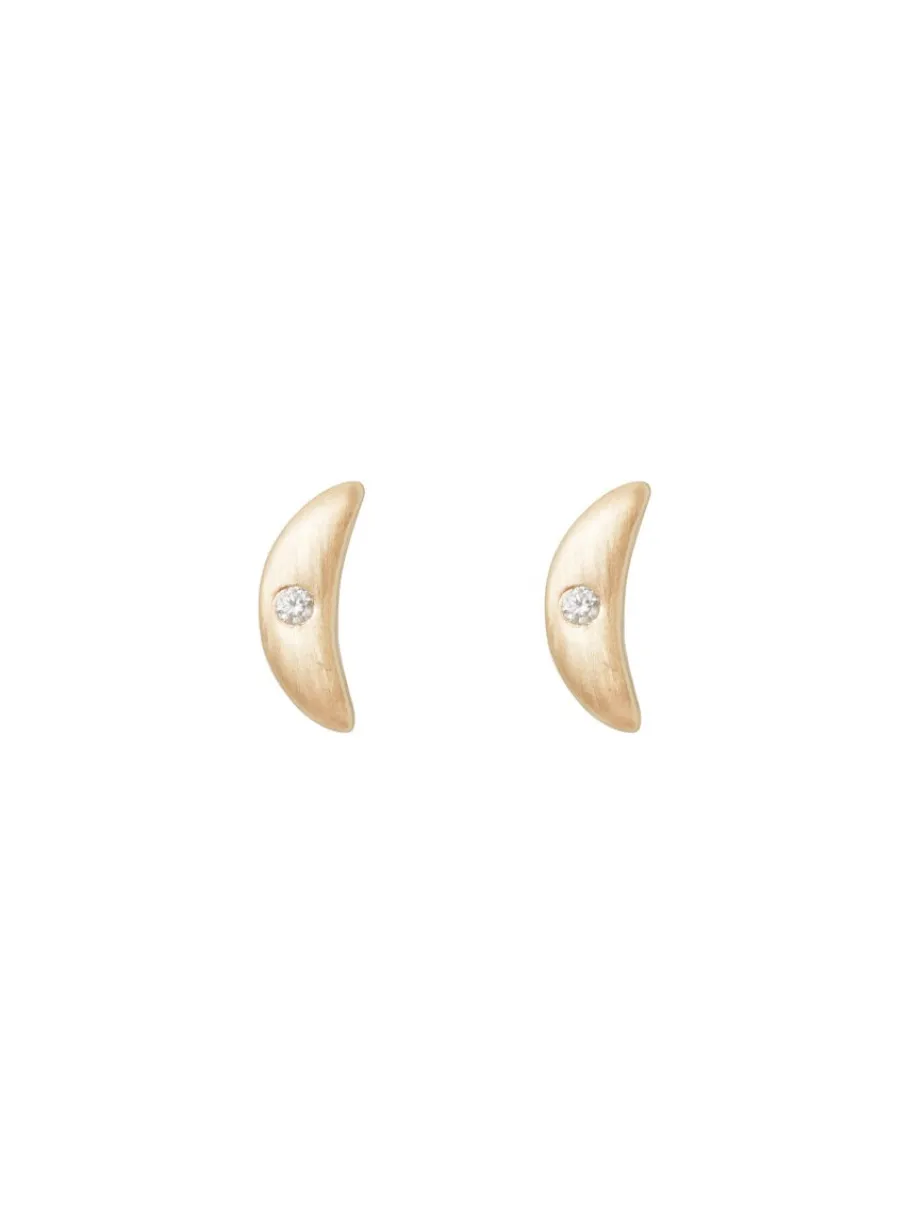 Louise Hendricks Boucles D Oreilles^Studs - Moon Xs